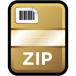 Compressed File Zip Icon 256x256 png